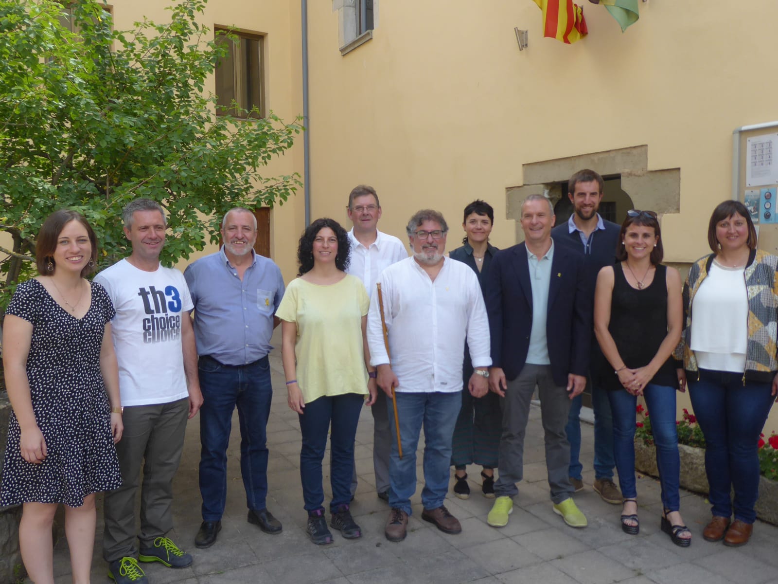 Constituïda la nova corporació municipal on Lluís Amat (La Vall Plural Constituïda la nova corporació municipal on Lluís Amat (La Vall Plural