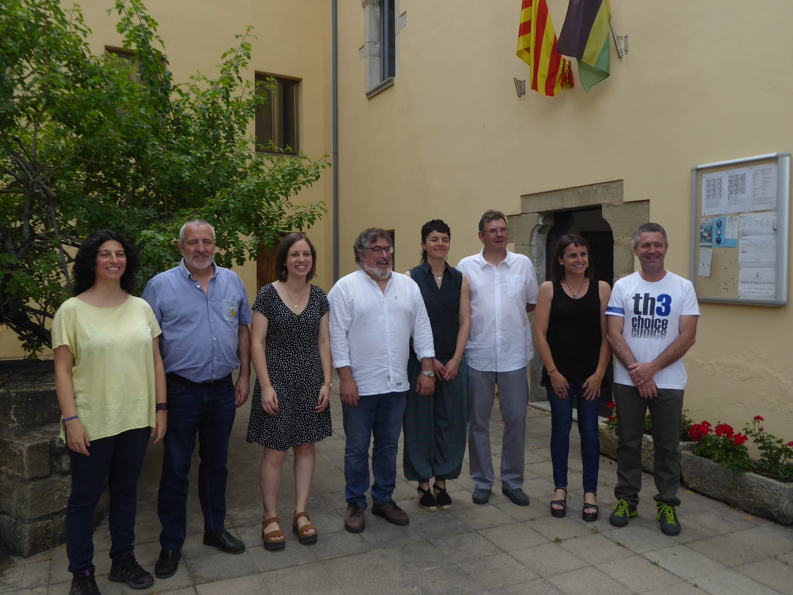 Constituïda la nova corporació municipal on Lluís Amat (La Vall Plural Constituïda la nova corporació municipal on Lluís Amat (La Vall Plural